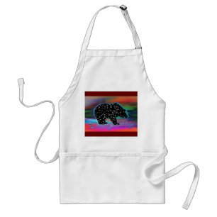 Tablier Black Bear Spirit Northern Light Coloris