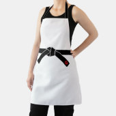 Tablier Black Belt, arts martiaux (Insitu)