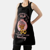 Tablier Black Betty Anniversaire Motivational I_ve Décider (Insitu)