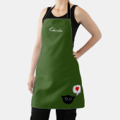 Tablier Black Cat Love (Insitu)