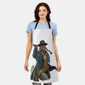 Tablier Black Cowgirl (Porté)