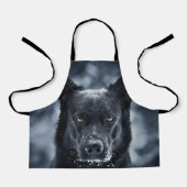 Tablier Black German Shepherd (Recto)