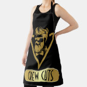 Tablier Black & Gold Barber Shop (Insitu)