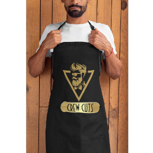 Tablier Black & Gold Barber Shop