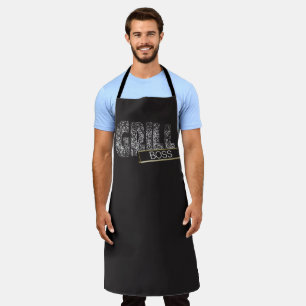 Tablier Black Grill "Boss", Guy en charge du Grill