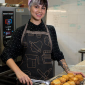 Tablier Black Master Chef Papa Cuisine & Cuisine Ustensile