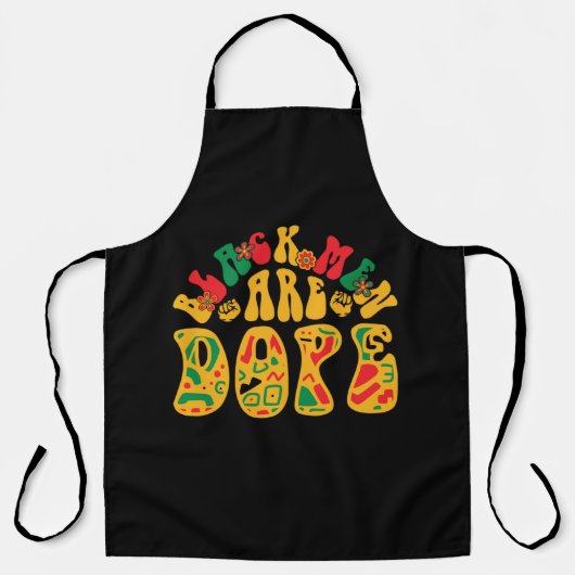 Tablier black_men_are_dope_02 (Recto)