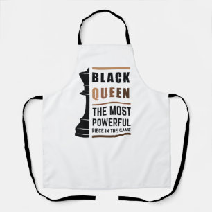 Tablier Black Queen La Pièce La Plus Puissante Dans Le Jeu