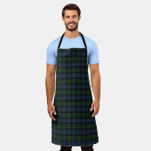 Tablier Black Watch Ancien Tartan écossais (Porté)