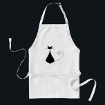 Tablier Black Whimsy Kitty 4<br><div class="desc">Black Whimsy Kitty 4 Idéal pour Halloween et les amoureux de les chats, cet adorable chat fantaisiste est disponible dans 10 poses différentes et est prêt à imprimer sur votre choix de centaines de produits de haute qualité, y compris t-shirts, débardeurs et sweat - shirts à capuche, faveurs et fournitures...</div>