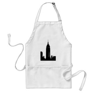 Tablier Black & White Pop Art New York
