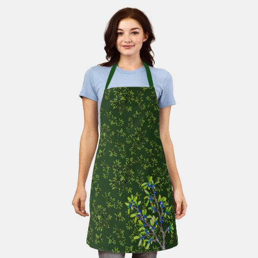 Tablier Blackthorn Dark Green (Porté)