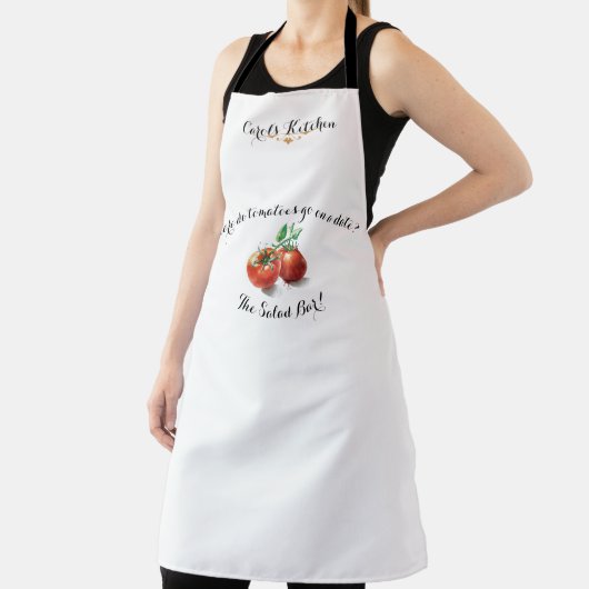 Tablier "Blague de Tomate" Personnalisé  (Insitu)