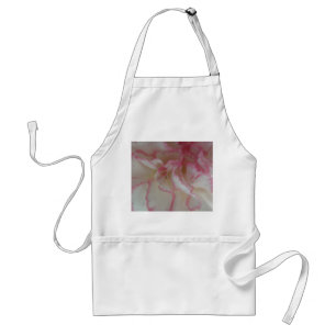 Tablier blanc et rose