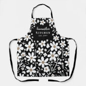 Tablier blanc floral (Recto)