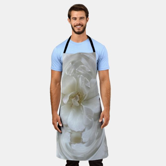 Tablier Blanc ivoire (Porté)