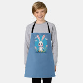 Tablier Blancs lapin de Pâques (Porté)