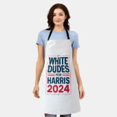 Tablier Blancs pour Harris-2024 (Porté)