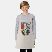 Tablier Blason timbré vintage HOGWARTS™ (Porté)