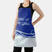 Tablier bleu avec des torrents modernes et des dir (Insitu)