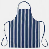 Tablier Bleu blanc Simple Elegpes Motif (Recto)