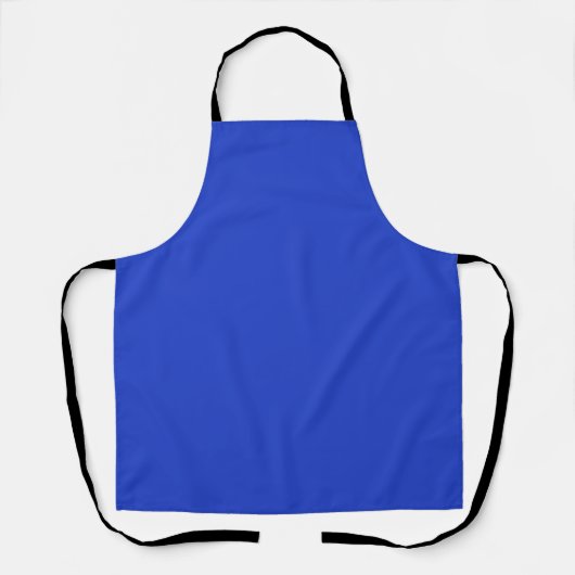 Tablier Bleu bleu (couleur solide) (Recto)