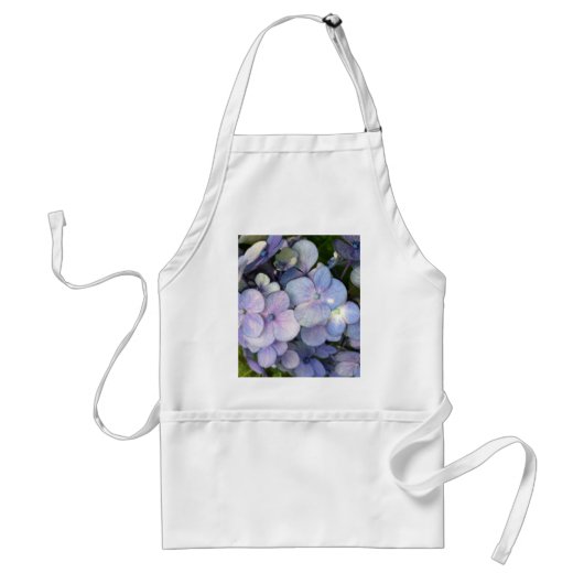 Tablier Bleu bleu et bleu Hydrangea (Devant)