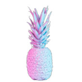 Tablier Bleu Caraïbes Ananas Colorés
