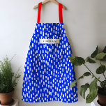 Tablier Bleu clair tablette<br><div class="desc">Lumineux et joyeux,  cet tablier coloré et animé présente des touches dessinées à la main pour un motif ludique toute l'année. Personnalisez-vous avec votre propre nom ou donnez comme un cadeau pratique et réfléchi!</div>