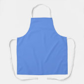 Tablier Bleu de Cornflower solide (Recto)