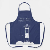 Tablier Bleu de la marine phare (Recto)