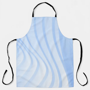Tablier Bleu et blanc rayé