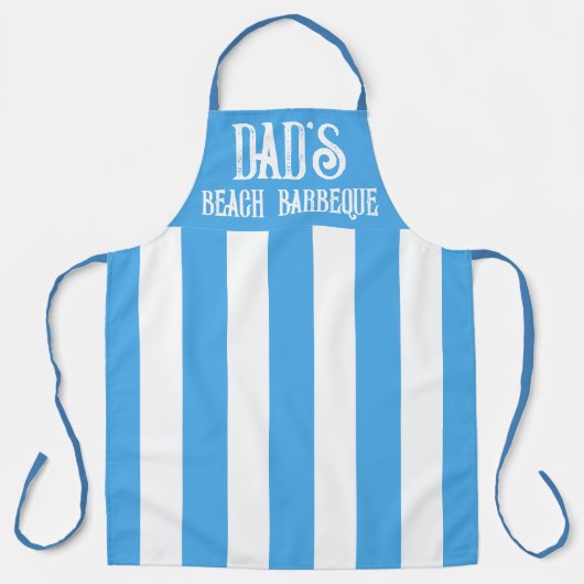 Tablier Bleu et blanc très populaire (Recto)