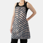 Tablier bleu fileté (Insitu)