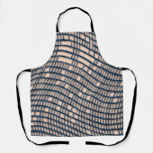 Tablier bleu fileté (Recto)