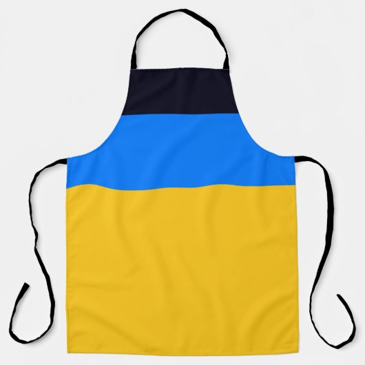 Tablier Bleu jaune (Recto)