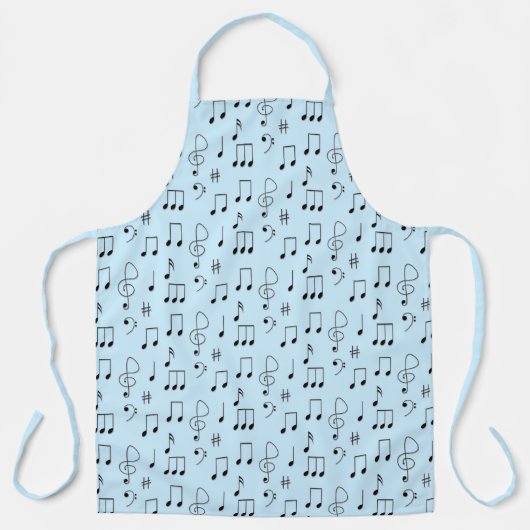 Tablier Bleu juste noté (Recto)