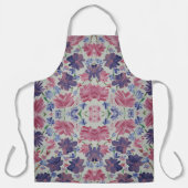 Tablier Bleu Lunes Parc Floral (Recto)