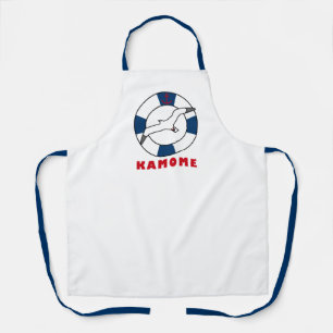 Tablier Bleu marin de la ceinture de mer et de la ceinture