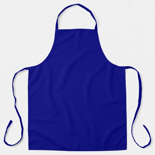 Tablier Bleu marine uni (Recto)