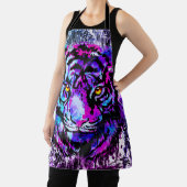 Tablier bleu - Tiger Dessin (Insitu)