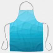 Tablier Bleu tons Polygonal (Recto)