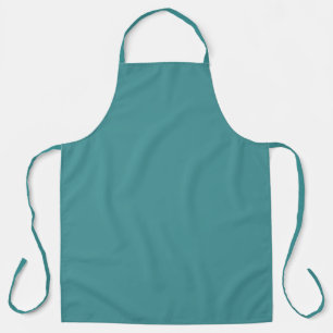 Tablier Bleu Vert Denim Topaze Fumé Couleur Unie