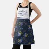 Tablier Bleuets de campagne Aire de cuisine personnalisée (Insitu)