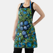 Tablier Bleuets Ferme de myrtilles Bleu                    (Insitu)
