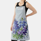Tablier Bleus Bleuets Texas Floral État Texan (Insitu)