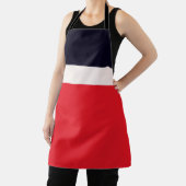 Tablier Bleus et rouges (Insitu)