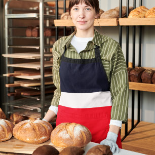 Tablier Bleus et rouges