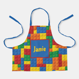 Tablier Blocs de construction de jouets personnalisés pour