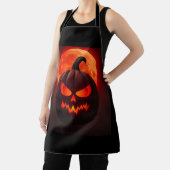 Tablier Blood Moon Pumpkin Emperor Art (Insitu)